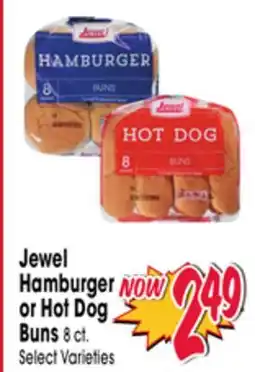 Jewel-Osco Jewel Hamburger or Hot Dog Buns offer
