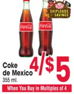 Jewel-Osco Coke de Mexico offer