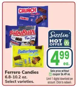 Jewel-Osco Ferrero Candies offer