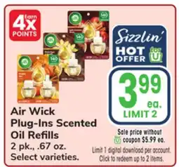 Jewel-Osco Air Wick Plug-Ins Scented Oil Refills offer