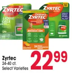Jewel-Osco Zyrtec offer