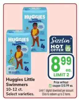 Jewel-Osco Huggies Little Swimmers offer