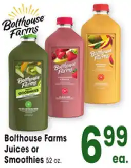 Jewel-Osco Bolthouse Farms Juices or Smoothies offer