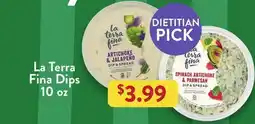 Fresh Thyme La Terra Fina Dips offer