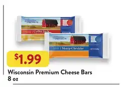 Fresh Thyme Wisconsin Premium Cheese Bars offer