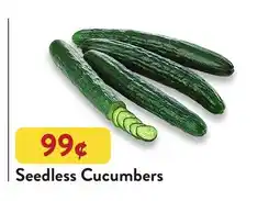 Fresh Thyme Seedless Cucumbers offer