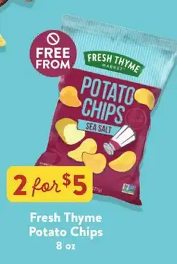 Fresh Thyme Fresh Thyme Potato Chips offer