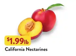 Fresh Thyme California Nectarines offer