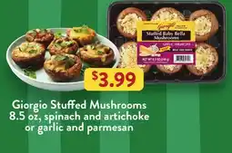 Fresh Thyme Giorgio Stuffed Mushrooms offer