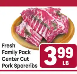 Tony’s Fresh Market Fresh Family Pack Center Cut Pork Spareribs offer