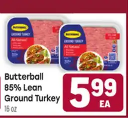 Tony’s Fresh Market Butterball 85% Lean Ground Turkey offer