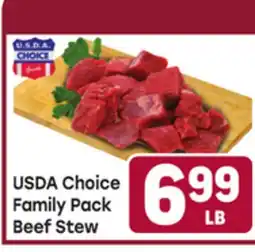 Tony’s Fresh Market USDA Choice Family Pack Beef Stew offer