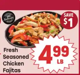 Tony’s Fresh Market Fresh Seasoned Chicken Fajitas offer