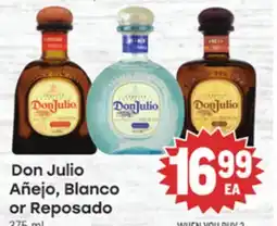 Tony’s Fresh Market Don Julio Añejo, Blanco or Reposado offer