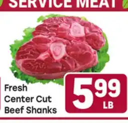 Tony’s Fresh Market Fresh Center Cut Beef Shanks offer