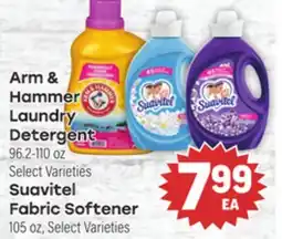 Tony’s Fresh Market Arm & Hammer Laundry Detergent or Suavitel Fabric Softener offer