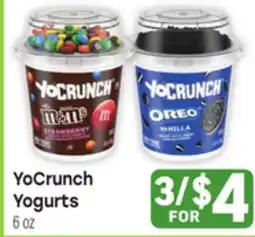 Tony’s Fresh Market YoCrunch Yogurts offer