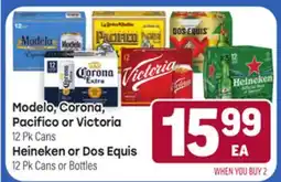 Tony’s Fresh Market Modelo, Corona, Pacifico or Victoria, Heineken or Dos Equis offer