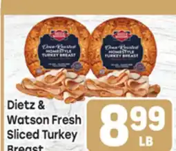 Tony’s Fresh Market Dietz & Watson Fresh Sliced Turkey Breast offer