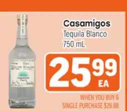 Tony’s Fresh Market Casamigos offer
