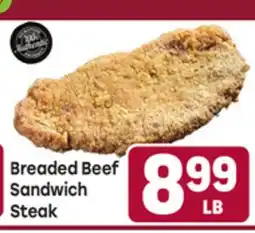 Tony’s Fresh Market Breaded Beef Sandwich Steak offer
