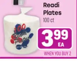 Tony’s Fresh Market Readi Plates offer