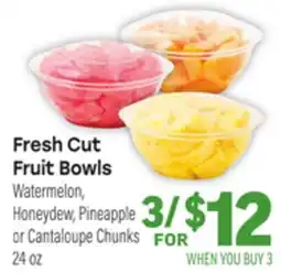 Tony’s Fresh Market Fresh Cut Fruit Bowls offer