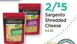 Heinen's Sargento Shredded Cheese offer