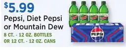 Heinen's Pepsi, Diet Pepsi or Mountain Dew offer