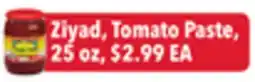 Tony’s Fresh Market Ziyad, Tomato Paste offer