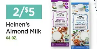 Heinen's Heinen's Almond Milk offer