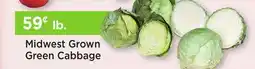 Heinen's Midwest Grown Green Cabbage offer