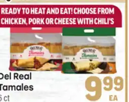 Tony’s Fresh Market Del Real Tamales offer