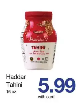 Mariano's Haddar Tahini offer