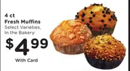 Mariano's 4 ct Fresh Muffins offer