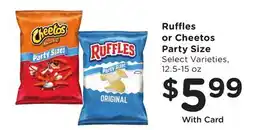 Mariano's Ruffles or Cheetos Party Size offer