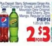 Bravo Supermarkets Pepsi offer