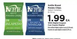 Food 4 Less Kettle Brand Potato Chips offer