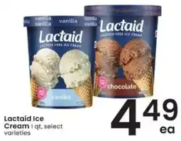 Albertsons Lactaid Ice Cream offer