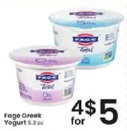 Albertsons Fage Greek Yogurt offer