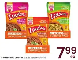 Albertsons Isadora RTE Entrees offer