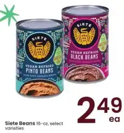Albertsons Siete Beans offer