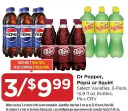 Food 4 Less Dr Pepper, Pepsi or Squirt offer