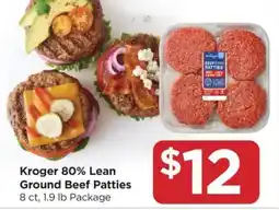 Food 4 Less Kroger ground beef patties offer
