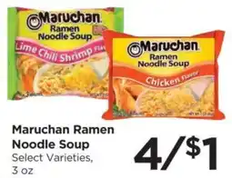 Food 4 Less Maruchan Ramen Noodle Soup offer