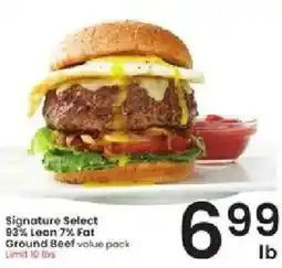 Albertsons Signature Select Ground Beef offer
