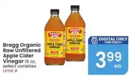 Albertsons Bragg Organic Apple Cider Vinegar offer
