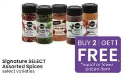 Albertsons Signature Select Assorted Spices offer