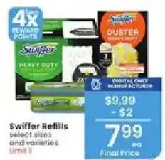 Albertsons Swiffer Refills offer