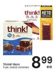 Albertsons think! Bars offer